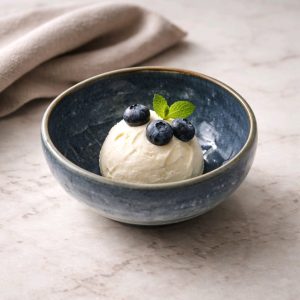 Storm Blue Dessert Bowl