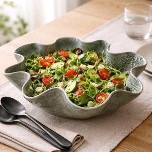 Sage Green Salad Bowl