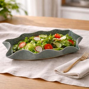 Sage Green Salad Bowl