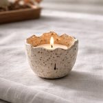 Speckled Tea Candle Holder