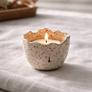 Speckled Tea Candle Holder