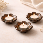 Rustic Tea Candle Holder
