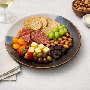Black Walnut Round Platter Board