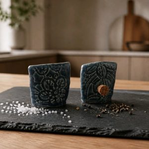 Turquoise Salt and Pepper Set