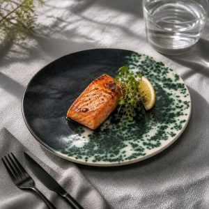 Speckled Emerald Dinner Plate