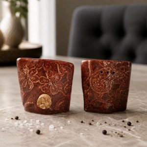 Fireball Red Salt and Peper Shaker Set